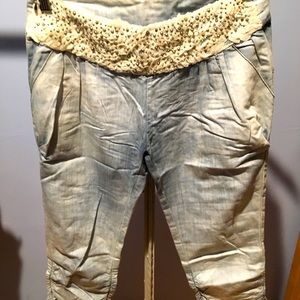 Iight blue jeans shorts